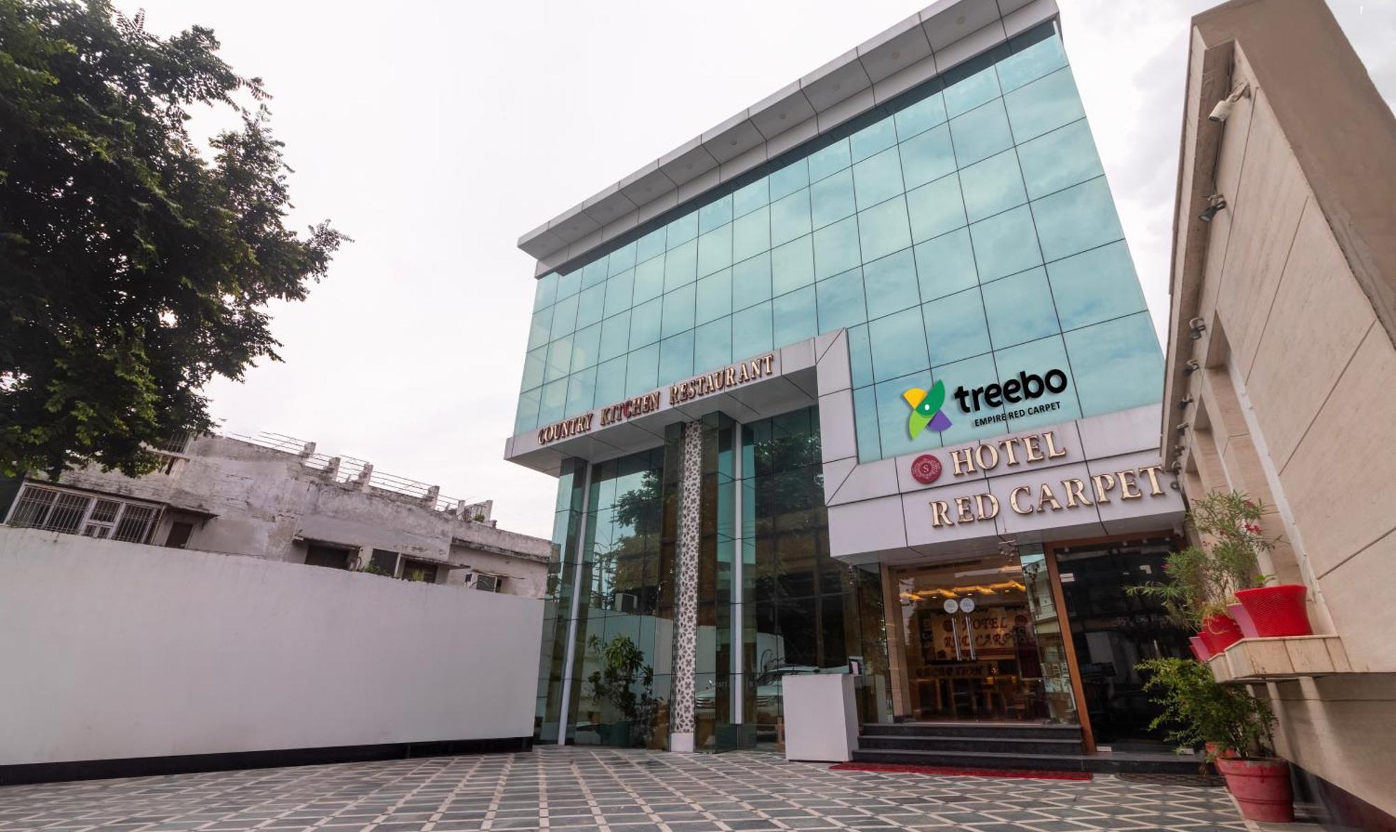 ホテル Treebo Empire Red Carpet, Near Taj Mahal アーグラ エクステリア 写真